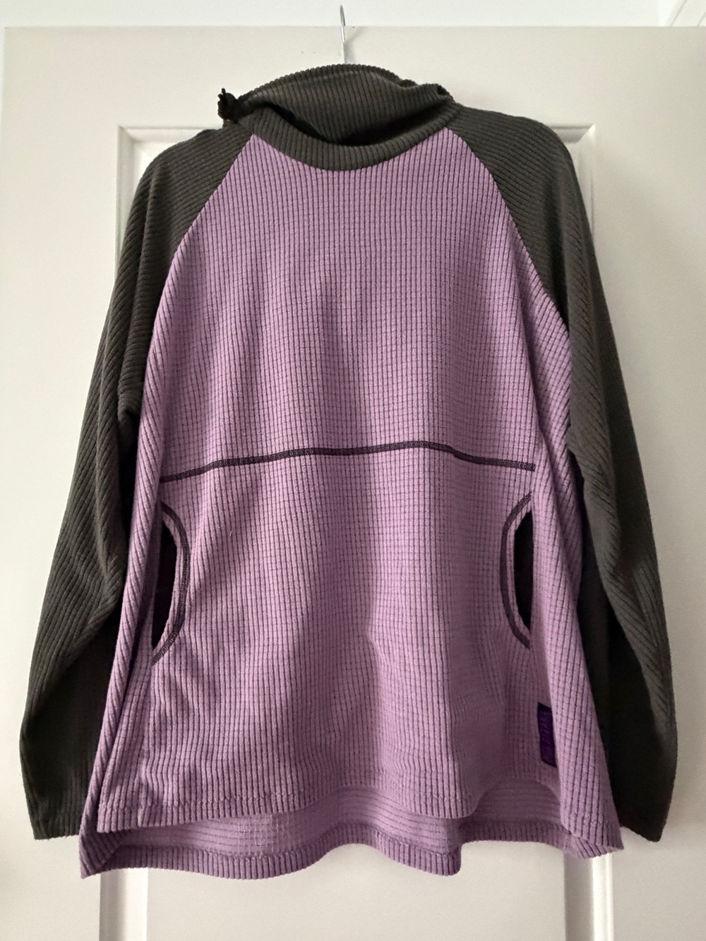 Melanzana Micro Grid Hoodie- Size XL